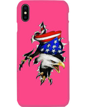 Load image into Gallery viewer, Eagle Giant Scratch USA Flag Gift For Women Phone case
