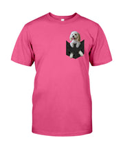 Load image into Gallery viewer, Cockapoo In Your Front Pocket - Cockapoo Lovers Gift Guys Tee
