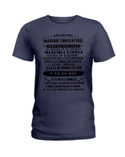 Load image into Gallery viewer, Increible Esposa Nacida En Diciembre Birthday Meaningful Gift Ladies Tee
