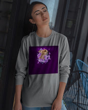 Load image into Gallery viewer, Purple Phone Case With Rose Gift For Chihuahua Lovers Unisex Long Sleeve

