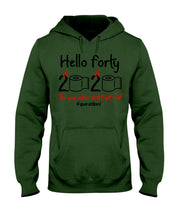 Load image into Gallery viewer, Black Phone Case Hello Forty 2020 The Year When Shit Got Real Trending Hoodie
