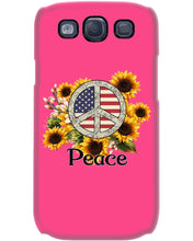 Load image into Gallery viewer, Peace Sign Sunflower Birthday Gift For Girls Phone case
