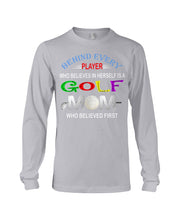 Load image into Gallery viewer, Golf Who Believes In Herself Gift For Sport Lovers Unisex Long Sleeve
