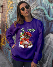Load image into Gallery viewer, Yorkshire Terrier Loves Drinking Hot Latte Gift For Dog Lovers Sweatshirt
