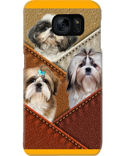 Load image into Gallery viewer, Three Cute Shih Tzu In Bag Gift For Dog Lovers Phone case
