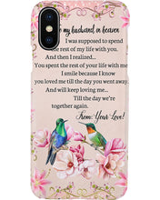 Load image into Gallery viewer, Til The Day We're Together Humming Birds Phone case
