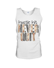Load image into Gallery viewer, Baseball Hustle Hit Never Quit Gift For Lovers Unisex Tank Top

