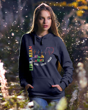 Load image into Gallery viewer, Librarian Live Love Read Special Custom Design Hoodie
