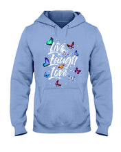 Load image into Gallery viewer, Butterfly Live Laugh Love Gift For Lover Hoodie
