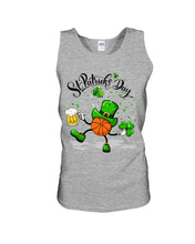 Load image into Gallery viewer, Basketball Saint Patrick's Day Gift For Basketball Lovers Unisex Tank Top
