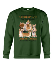 Load image into Gallery viewer, They Start Collecting Lots Of Corgis Trending For Dog Lovers Sweatshirt

