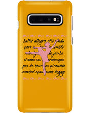 Load image into Gallery viewer, Ballet Words Pink Pattern Gift For Ballet Dancer Phone case
