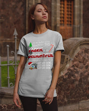 Load image into Gallery viewer, Weather Outside Frightful Sewing Let Us Sew Guys Tee
