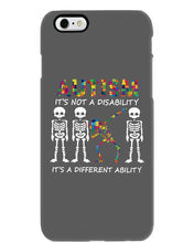 Load image into Gallery viewer, Autism It's A Different Ability Gift For Autism People Phone case
