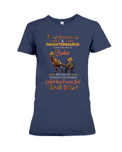 Load image into Gallery viewer, Daddysaurus Daughtersaurus A Bond That Can't Be Broken Ladies Tee
