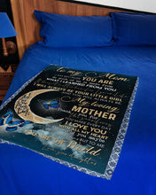 Load image into Gallery viewer, Giving For  Mama Love You With All My Heart   Custom Design Fleece Blanket

