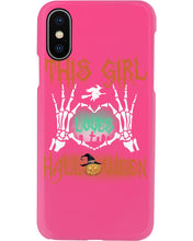 Load image into Gallery viewer, This Girl Loves Halloween Gift For Girls Phone case
