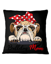 Load image into Gallery viewer, Black Phone Case Bulldog Mom Gift For Bulldog Lovers Pillow Cover
