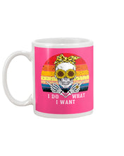 Load image into Gallery viewer, I Do What I Want Skull Sunflower Special Custom Design Mug
