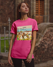 Load image into Gallery viewer, Giraffe Today I Choose To Be Happy Gift For Women Guys Tee
