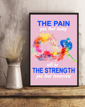 Load image into Gallery viewer, The Pain You Feel Today Will Be The Strength Gift For Women Vertical Poster
