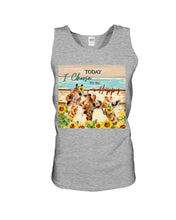 Load image into Gallery viewer, Giraffe Today I Choose To Be Happy Gift For Women Unisex Tank Top
