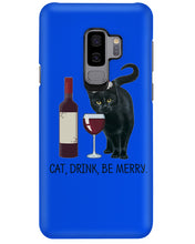 Load image into Gallery viewer, Cat Drink And Be Merry Meaningful Gift For Women Phone case

