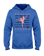 Load image into Gallery viewer, Ballet Words Pink Pattern Gift For Ballet Dancer Hoodie
