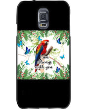 Load image into Gallery viewer, Scarlet Macaw With Butterflies I Am Always With You Gift For Lover Phone case
