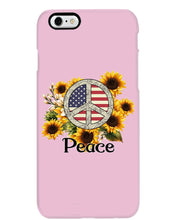 Load image into Gallery viewer, Peace Sign Sunflower Birthday Gift For Girls Phone case
