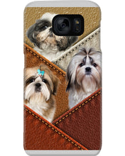 Load image into Gallery viewer, Three Cute Shih Tzu In Bag Gift For Dog Lovers Phone case
