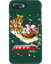Load image into Gallery viewer, Baseball Xmas Sleigh Loading Gift For Baseball Lovers Phone case
