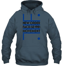 Load image into Gallery viewer, New Order Facd 501981 Movement Simple Unique Custom Design Hoodie
