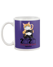 Load image into Gallery viewer, 2020 The Year When Shit Got Real Trending For Cat Lovers Mug
