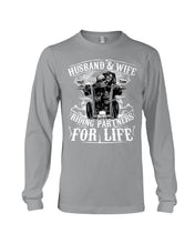 Load image into Gallery viewer, Husband And Wife Riding Partners For Life For Family Unisex Long Sleeve
