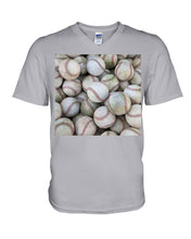 Load image into Gallery viewer, Lovely Phone Case Baseball Full Of Balls Gift For  Baseball Lovers Guys V-Neck
