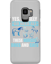 Load image into Gallery viewer, I Do Need All These Horses Dogs And Cats Phone case
