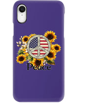 Load image into Gallery viewer, Peace Sign Sunflower Birthday Gift For Girls Phone case

