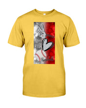 Load image into Gallery viewer, Baseball Peaceful Love Gift For Baseball Lovers Guys Tee
