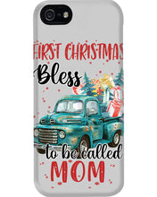 Load image into Gallery viewer, Xmas Bless To Be Called Mom Gift For Women Phone case
