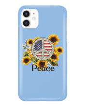Load image into Gallery viewer, Peace Sign Sunflower Birthday Gift For Girls Phone case
