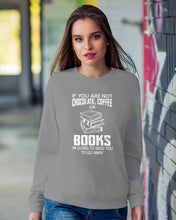 Load image into Gallery viewer, Librarian I Need To Go Away Books Custom Design Gifts Sweatshirt
