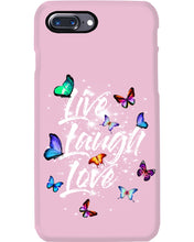 Load image into Gallery viewer, Butterfly Live Laugh Love Gift For Lover Phone case
