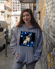 Load image into Gallery viewer, Lovely Phone Case Twinkling Blue Heart Gift For Goat Lovers Hoodie

