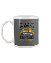 Load image into Gallery viewer, I'm A Grumpy Old Vietnam Veteran Special  Custom Design Mug
