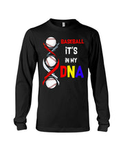 Load image into Gallery viewer, Baseball Be My DNA Gift For Sport Lovers Unisex Long Sleeve
