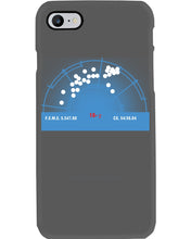 Load image into Gallery viewer, Pinpoint The Location In The Space Blue Phone case
