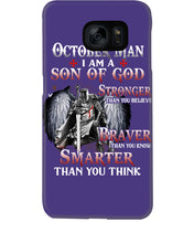 Load image into Gallery viewer, October Man Son Of God Birthday Meaningful Gift For Men Phone case
