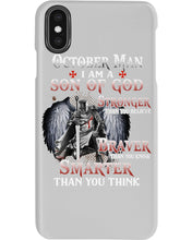Load image into Gallery viewer, October Man Son Of God Birthday Meaningful Gift For Men Phone case

