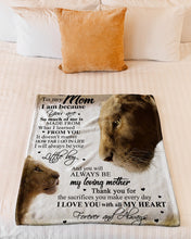 Load image into Gallery viewer, Present For Mama Love You With All My Heart Trending Fleece Blanket
